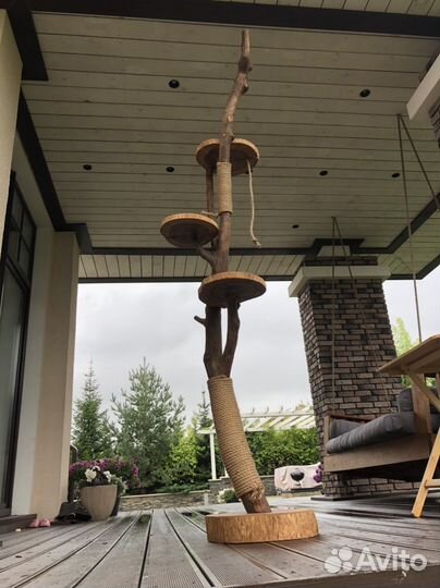 Когтеточка домик для кошки