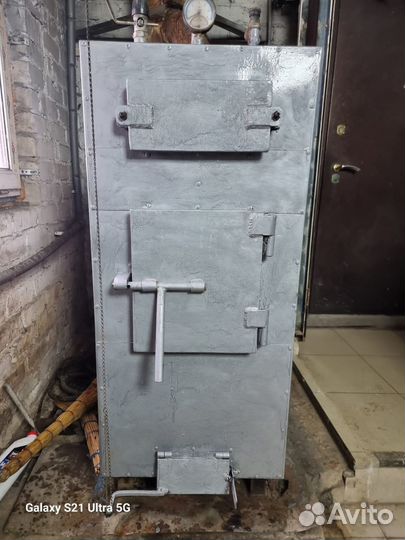 Твердотопливный котел