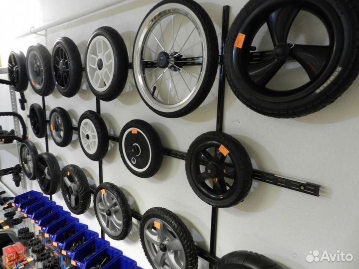 Колеса для детских колясок (ремонт, запчасти)