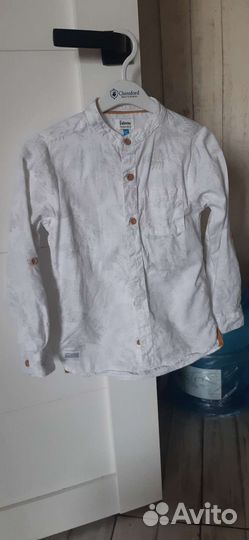 Рубашки на мальчика 122 128