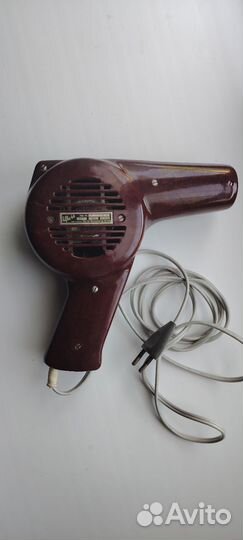 Фен старинный elbe Германия рабочий