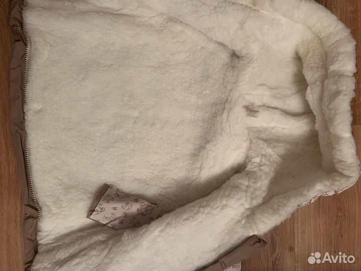 Комбинезон из овечьей шерсти 3в1. Размер 86