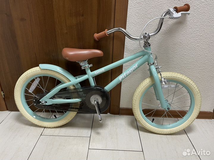 Детский велосипед для девочки 16 Pifagor Shine