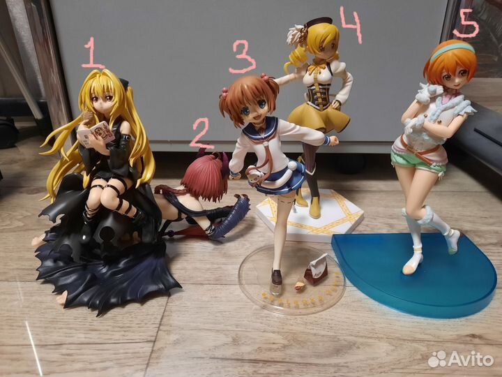 Оригинальные аниме фигурки 19 штук