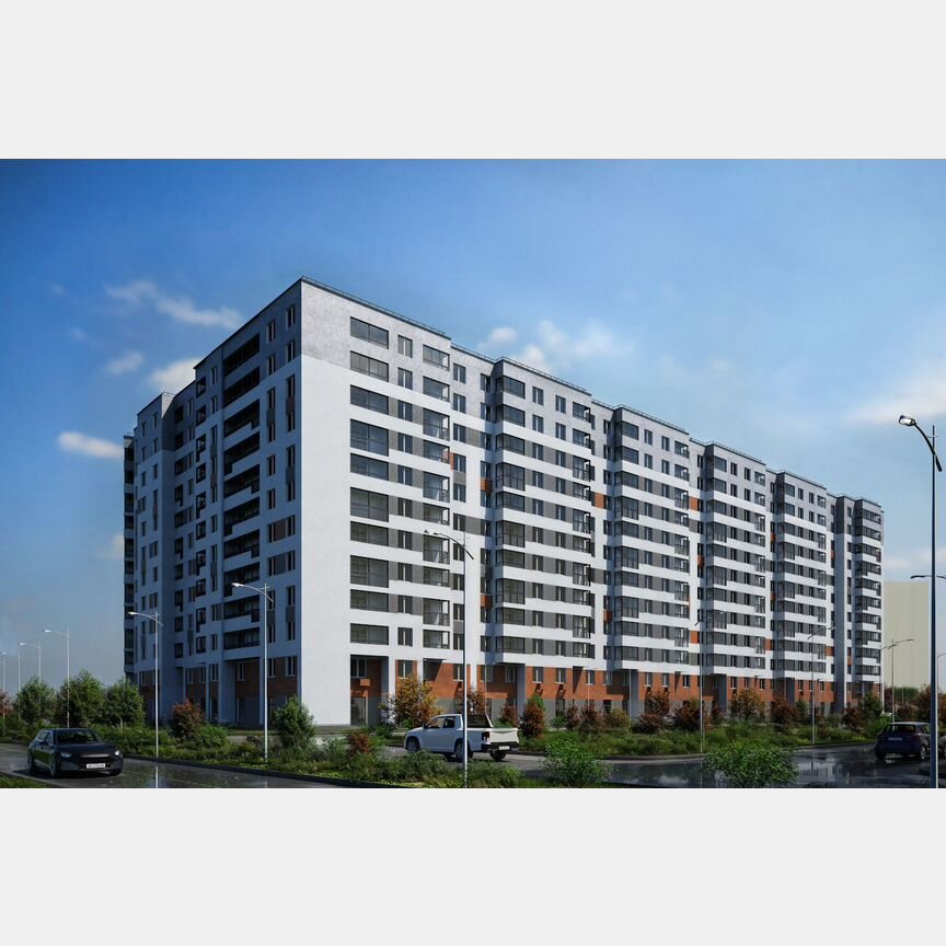 1-к. квартира, 43,7 м², 9/13 эт.