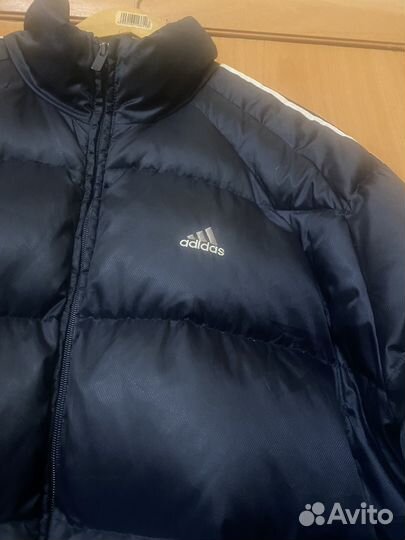 Пуховик Adidas муж.54-56 пух Оригинал