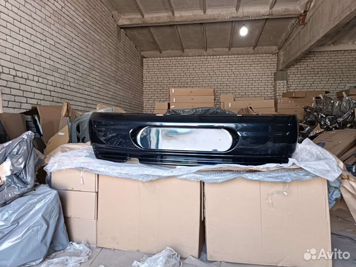 Бампер задний ваз 2110 цвет графитовый металлик