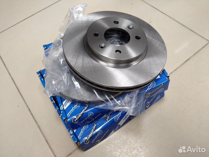Тормозные диски передние hyundai solaris / kia rio