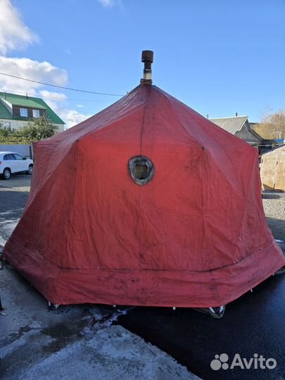 Палатка для зимней рыбалки бу