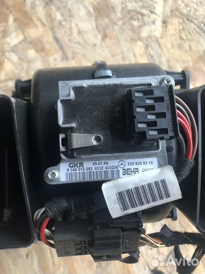 Моторчик печки задний мерседес 163 mercedes w163