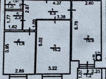 2-к. квартира, 58 м², 2/5 эт.