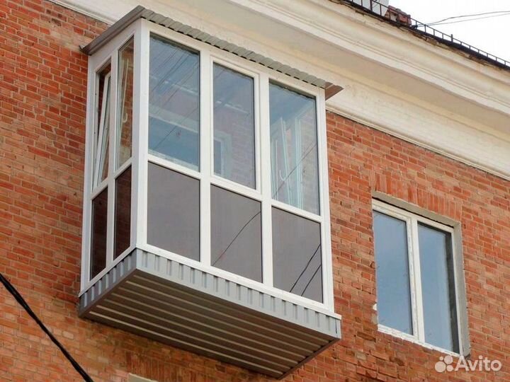 Остекление балконов квартиры / дома