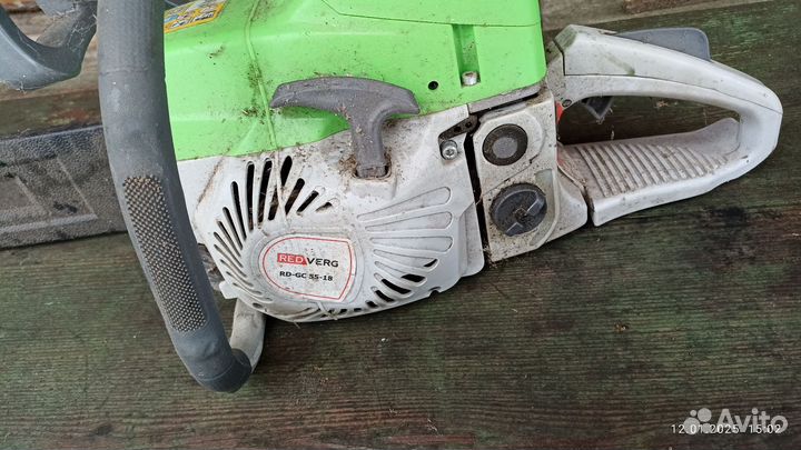 Бензопила redverg RD-GC55-18