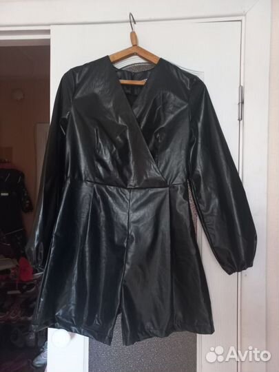 Кожаный комбинезон