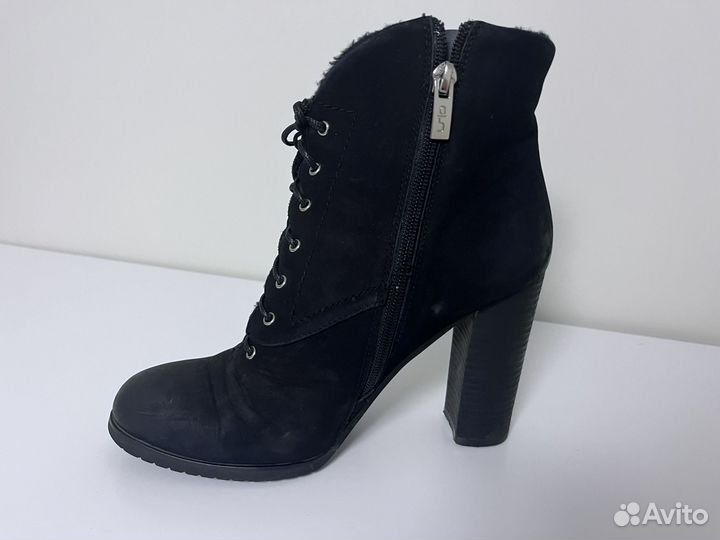 Ботильоны на шнуровке,зимние 37 Италия