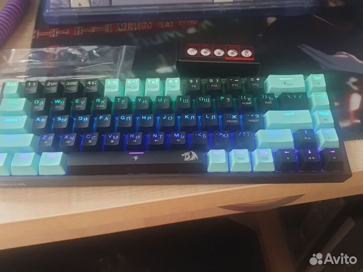 Игровая механическая клавиатура 60 reddragon