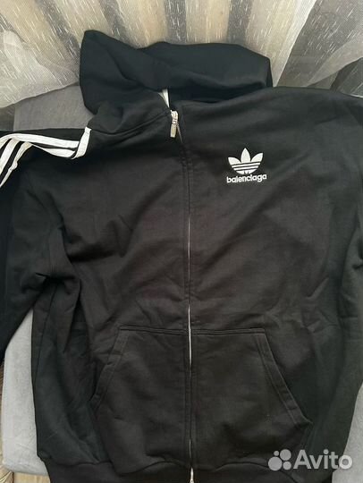 Зип худи adidas x balenciaga
