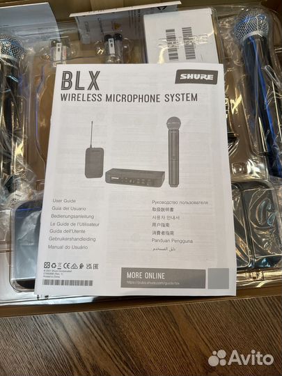 Shure BLX288 Wireless Dual Vocal System