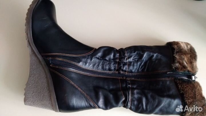 Сапоги зимние новые