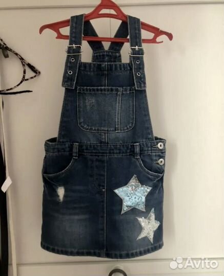 Сарафан джинсовый