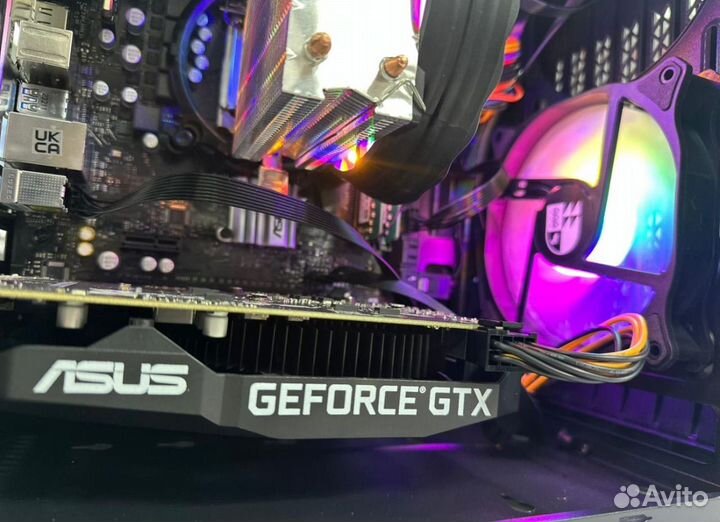 Новый игровой пк на i3-10105f gtx1660super