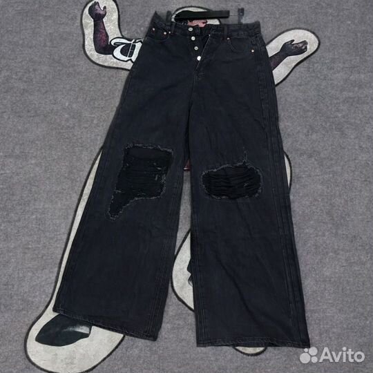 Джинсы vetements buggy jeans ss23