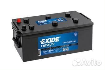 Exide EG1403 аккумулятор 140Ah 800A +слева Sta
