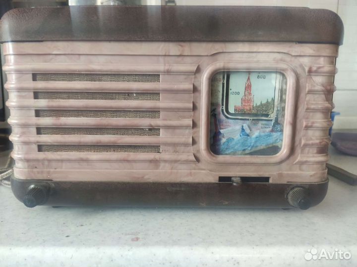 Радио приёмник Москвич сделано в СССР