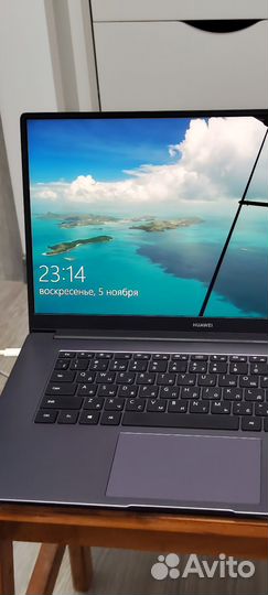 Ноутбук huawei matebook d15 i3