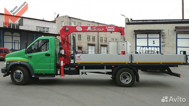 Кран манипулятор Газон