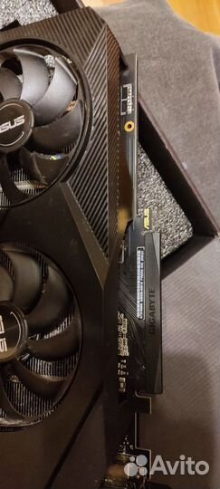 Видеокарта gtx 1660 super Asus 06g-evo