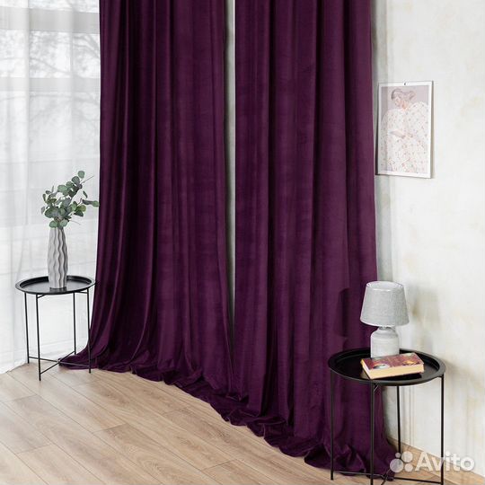 Шторы бархат Беллиссимо Изабелла