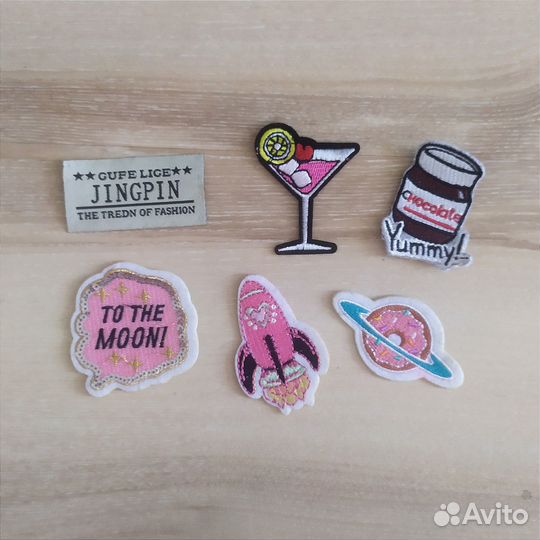 Нашивки на одежду детские разные