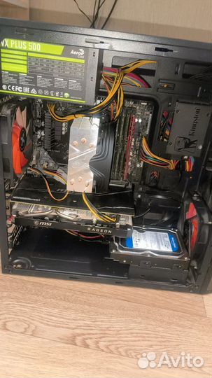 Игровой пк ryzen 5 3500x, MSI rx 5600xt