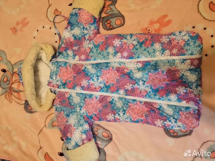 Конверт на выписку зимний