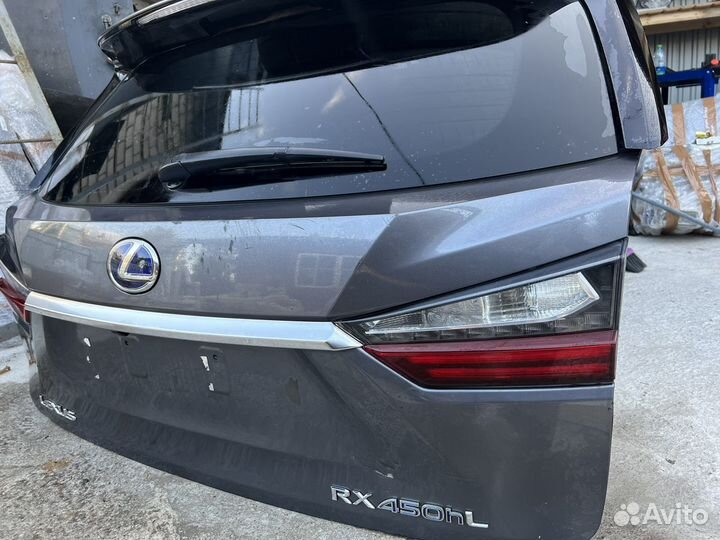 Lexus rx 4 крышка багажника комплектная