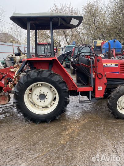 Мини-трактор YANMAR EF475 с КУН, 2012