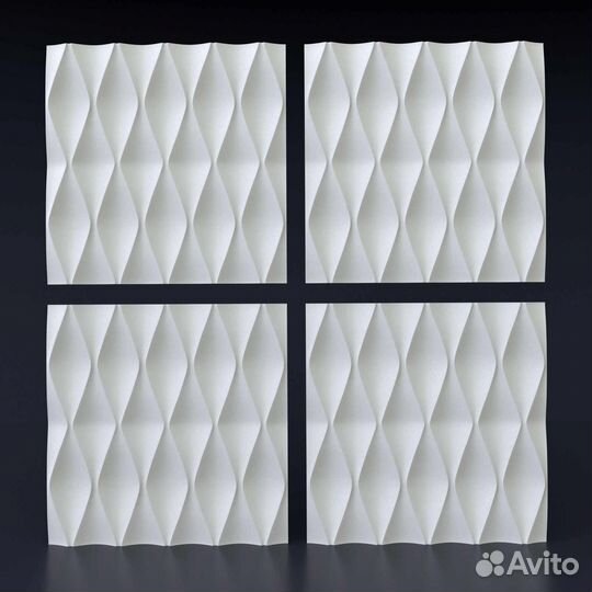 Гипсовая 3D панель 