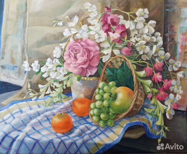 Натюрморт картина масляная живопись