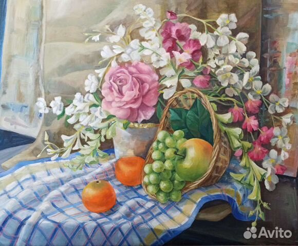 Натюрморт картина масляная живопись