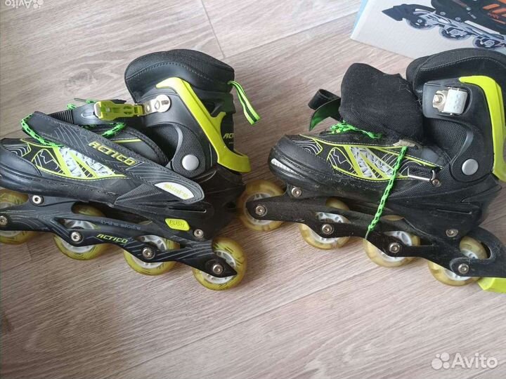 Роликовые коньки раздвижные