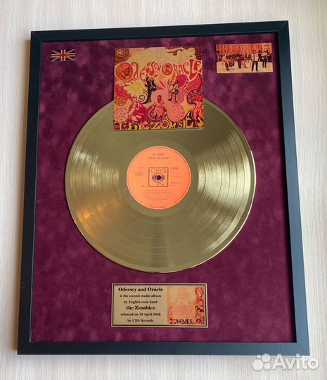 The Zombies Odessey And Oracle gold vinyl