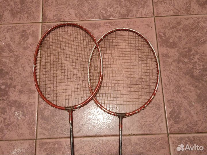 Ракетки 2 шт для бадминтона