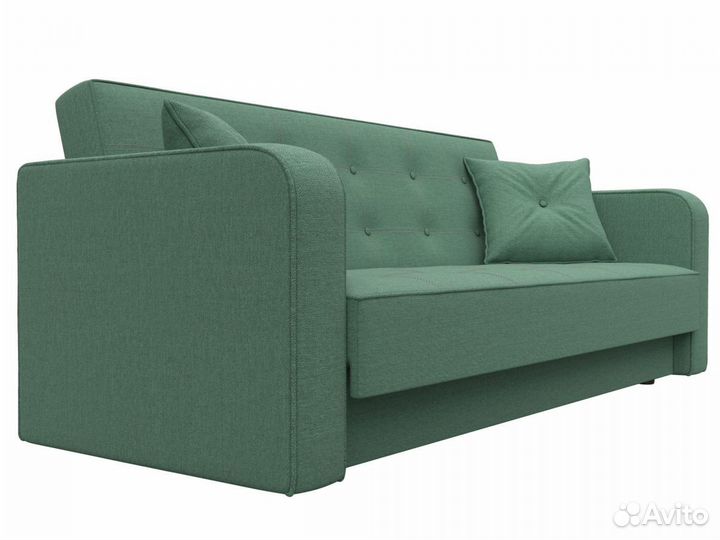 Диван-книжка Тур, рогожка, амур зеленый. Москва