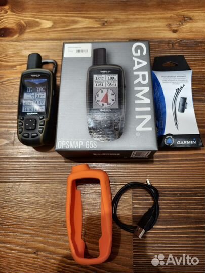 Навигатор garmin gpsmap 65s + допники