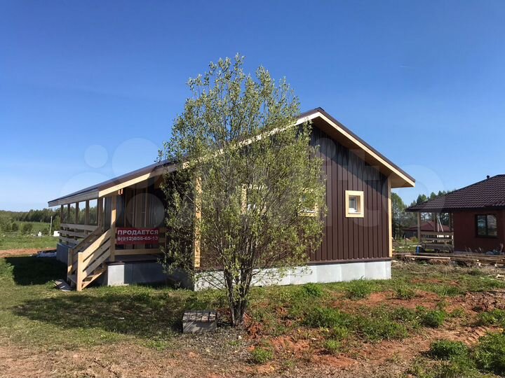 Дом 100 м² на участке 8 сот.