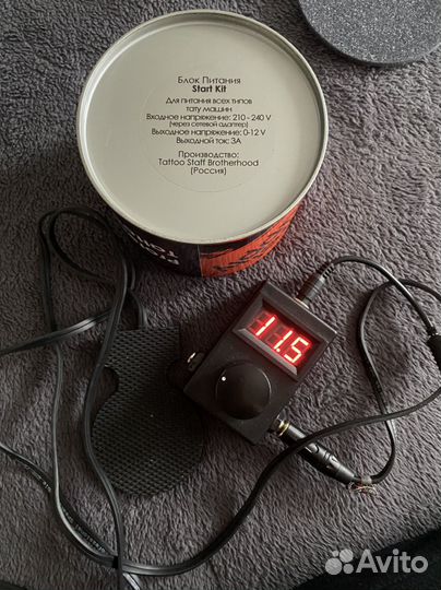 Блок питания тату машинки start kit