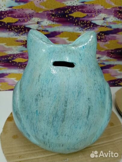 Копилка гипсовая