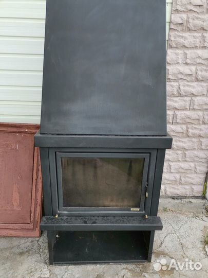 Камин +труба б/у