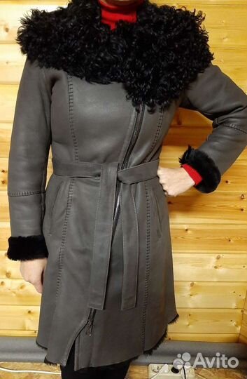 Дубленка натуральная женская 46 48
